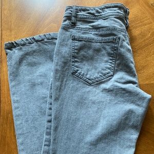 SO Grey Jeans 9 Juniors Low rise Skinny